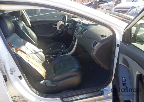 2015 Hyundai Elantra Limited z USA, uszkodzony, nr VIN 5NPDH4AE7FH617581